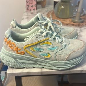 Limited Edition Hoka Clifton L Embroidered Sneakers